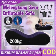 Portable Inflatable Air Sofa  Angin Dewasa Sofa  S-shaped Position Labor-saving Sitting Inflatable  