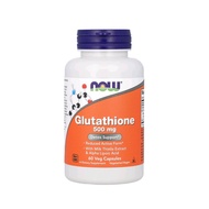 Glutathione 500 mg 60 Veg Capsules (Now Foods)