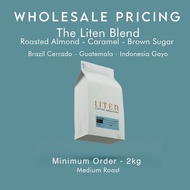 LITEN COFFEE (WHOLESALE) The Liten Espresso Blend - Medium Roast Coffee - Brazil/Guatemala/Indonesia