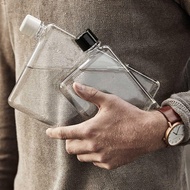 MXBEAUTY Water Bottle Creative Portable Outdoor Travel Plastic Reusable A5/A6 Drink Bottle