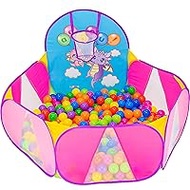 NUBUNI Ball Pit for Children, Ball Pool, Ball Pit for Baby, Toddler Ball Pool, Ball Bath, Paddling Pool, Baby Play Tent, - Pop-up