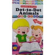 DOT TO DOT Learning Activity Sticker Book