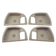 4 Pcs Left Right Inside Door Handle Trim Fit for Hyundai Santa Fe 2007-2012 82611-2B000 83611-2B000 