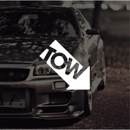 Tow Arrow Jdm Sticker JDM Life Sticker JDM Towing Point