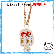 [Field Work] Women's Analog Watch Keychain Watch Cherry Beige mofusand MSD004-4