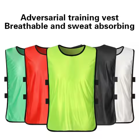 Adult/Kid Team Sports Football Vest Training Soccer Basketball Game Tournament Competition Group Shi
