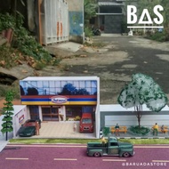 Indomaret Shop Building Miniature