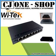 ✑  ⏧  ⏒ Witek WI-SG108 8-Port Gigabit Desktop Switch ( Metal case )