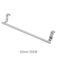 Gantungan Lap Dapur Tempat Handuk Kait Pintu Lemari Bahan Stainless Steel Rak Hanger Towel Holder
