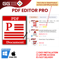 PDF Editor 2024 [Windows & Mac] | Full Version I Lifetime | Edit PDF Convert PDF Sign PDF Merge PDF
