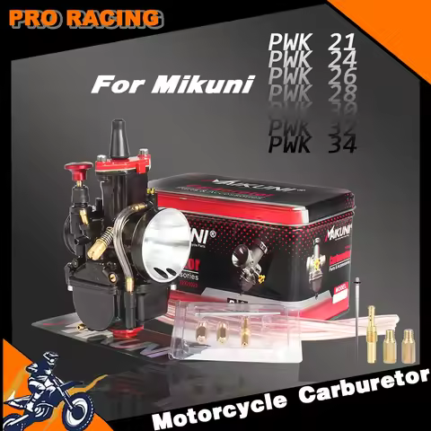 Universal Carburetor 21 24 26 28 30 32 34mm For Mikuni Maikuni PWK Carburetor Parts Scooters With Po