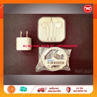 Bộ Củ sạc | cáp sạc | tai nghe hàng chuẩn chính hãng Foxconn