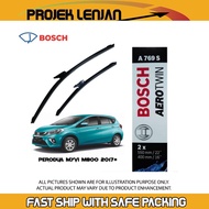 [1Set] A769S Bosch Perodua Myvi 2018 M800 Aerotwins Wiper Blade 22"+16"