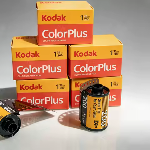 1/3/5/10Rolls KODAK ColorPlus 200 Color Negative Film 35mm Film 36 Exposure Per Roll Kodak Film Fit 