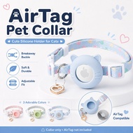 New AirTag Protective Case Cat Collar Anti-Lost Tracker Adjustable Anti-Choke Cat Collar
