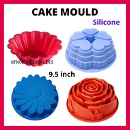Silicone Mould Big Rose Flower Birthday Cake Mold Silicone Cake Baking Pan Mold Cheesecake Bread Loa