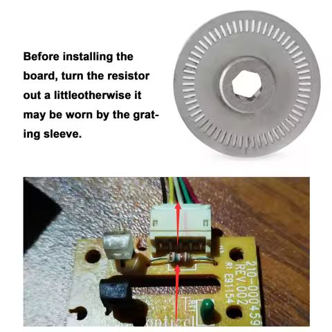 60 Slot Simulator Steering Wheel Optical Encoder Replace Accessories Upgrade For Logitech G25 Old G2