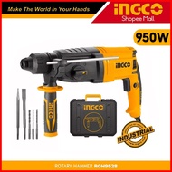 ∆ ㍿ ❖ Ingco RGH9528 Industrial SDS Plus Rotary Hammer Drill / Chipping Gun 28mm with 3pcs Drill Bit