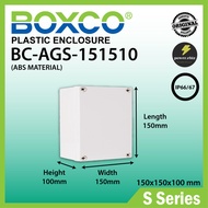 BOXCO BC-AGS-151510 150X150X100MM GREY COVER ABS AUTOGATE OUTDOOR ENCLOSURE