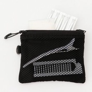 MUJI 無印良品 聚酯纖維雙拉鍊袋S 收納包 收納袋 化妝包 化妝袋