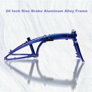 Litepro Bike Frame Variable Speed 20 Inch Folding Bicycle Frame Aluminum Alloy Disc Brake 100/135mm 