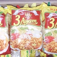 MIE TELUR KERING PIPIH CAP 3 AYAM 120GR