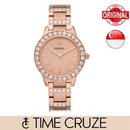 [Time Cruze] Fossil ES3020 Jesse Rose Gold Tone Stainless Steel Quartz Analog Women Watch ES3020P