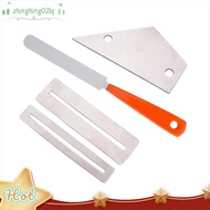 【hing0】Stainless Steel Guitar Polishing File Guitars Frets Leveling Ruler Fret Polishing Protection 