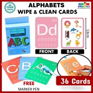 Alphabet flash card English flash card abc flash card  for kids alphabet cards alphabet tracing