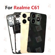 Back cover housing for Realme C61 Middle frame RMX3939 RMX3930