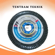 Flap Disc Sandpaper P-80 BWS 10 pcs Flap Disc Sandpaper 4 Inch Grit 80 BWS 4" 80 BWS Stacked Sandpap