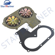 61N-13610-01 648-13645-A0 Reed Valve Assy With Gasket For Outboard Motor C25 C30 CV25 CV30 25HP 30HP