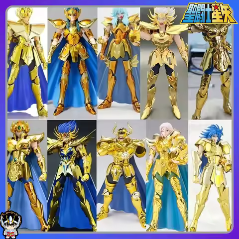MC Saint Seiya Myth Cloth EX Virgo Shaka Gemini Saga Leo Aiolia Acuario Camus Piscis Aries Mu Caball