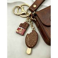 Chocolate And Ice Cream Bag Charm, Cute Dessert Keychain, Summer Dessert Accessory, Women's Popular 