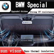 BMW sun visor Front Windshield Sunshade UV protection Car Window Sunshade Cover sunshade umbrella Th