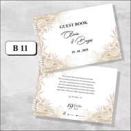 CUSTOM Wedding Guest Book Wedding Guest Book / wedding book