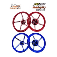 RS150 Sport Rim Magic Boy FG 511 1.60/1.85/17' FORGED SPORT RIM FIX HUB Honda RS 150 V1 V2 Accessori