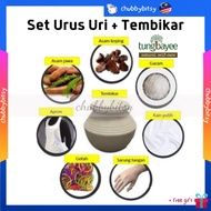 Set Lengkap Pengurusan Uri + Tembikar Tungbayee | Periuk Tanah Cuci Uri Bayi Berpantang Newborn