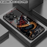 Light CASE Softcase glossy Shine POCO X6 PRO 5G And ALLL TYPE(Dragon motif) X5 PRO X5 PRO 5G /X3/X3 