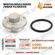 OIL DRAIN PLUG & O-RING MIOi125/NMAX V2/AEROX/SOULi/GRAVIS 54P-E5351-01/ 93210-29800