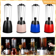 [BlesiyaedMY] Beer Beverage Dispenser, Beer Dispenser, 2.5L, Ice Cold Table Top, Easy to Clean, Beer