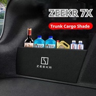 Suitable for 2025 ZEEKR 7X trunk partition storage box organizer ZEEKR 7X car modification accessori