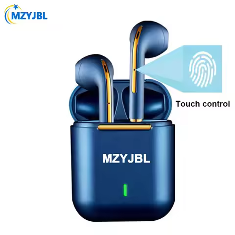 MZYJBL TWS Wireless Earphones Original J18 Headsets True Bluetooth Headphones 9D Sound Sport Game TW