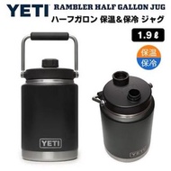 二手 YETI Rambler Half Gallon Jug 1.9L 限量黑 半加侖 冰桶 水壺 保溫壺