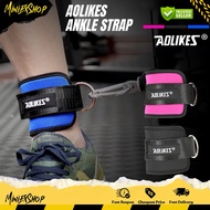 AOLIKES Ankle Strap Weight Lifting Leg Weight Fitness StrapRing SpandexNilon