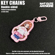 ILLIT Acrylic Keychain – YUNAH MINJU MOKA WONHEE IROHA Keyring Cute Car & Phone Charm Aesthetic K-PO