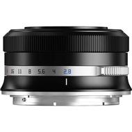 TTArtisan Mingjiang Optical 27mm F2.8 Automatic Fixed Focus Lens Suitable for Nikon Z Mount Black