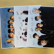 IKON POSTER WITH A3+ SIZE SIGNATURE KPOP POSTER