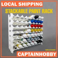 Stackable Desktop Paint Rack Paint Display Paint Stand Ink Holder Paint Organizer for Vallejo AK Mig
