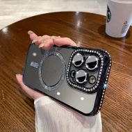 High Quality Diamond Magnetic For i-Phone 15/15 Plus/15 Pro/15 Pro Max/14/14 Pro/14 Pro Max Protect 